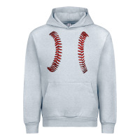 Heather Grey ball stitch Urban Hoodie - AdoDesignShop