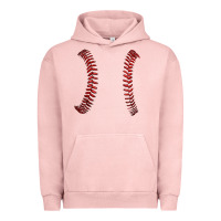 Pigment Salmon ball stitch Urban Hoodie - AdoDesignShop