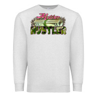 Oatmeal Heather mother hustler Premium Sweatshirt - Zillion Design Studio