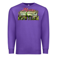 Purple mother hustler Premium Sweatshirt - Zillion Design Studio