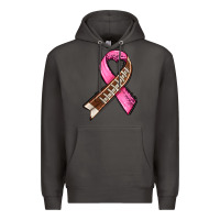 Smoke breast cancer sport ribbons Premium Hoodie - AdoDesignShop