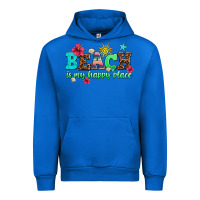Cobalt beach is my happy place Urban Hoodie - AdoDesignShop