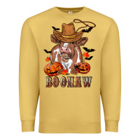 Antique Gold Boohaw Heifer Premium Sweatshirt - RanaPortraitStore