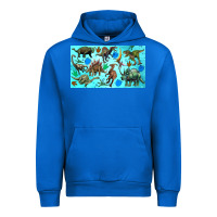 Cobalt dinosaurs sippy cup Urban Hoodie - Artiststas