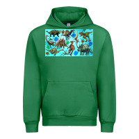Emerald dinosaurs sippy cup Urban Hoodie - Artiststas