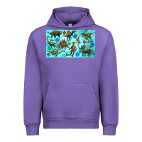 Tulip dinosaurs sippy cup Urban Hoodie - Artiststas