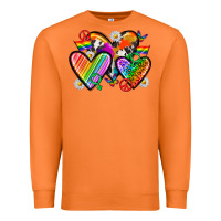Carrot pride hearts Premium Sweatshirt - texasbilliewilder