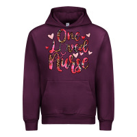 Mauve Wine one loved nurse Urban Hoodie - JahusDesignShop
