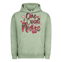 Pigment Oil Green one loved nurse Urban Hoodie - JahusDesignShop