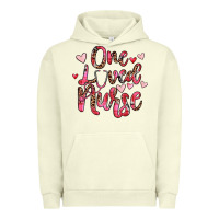 Pigment Pistachio one loved nurse Urban Hoodie - JahusDesignShop
