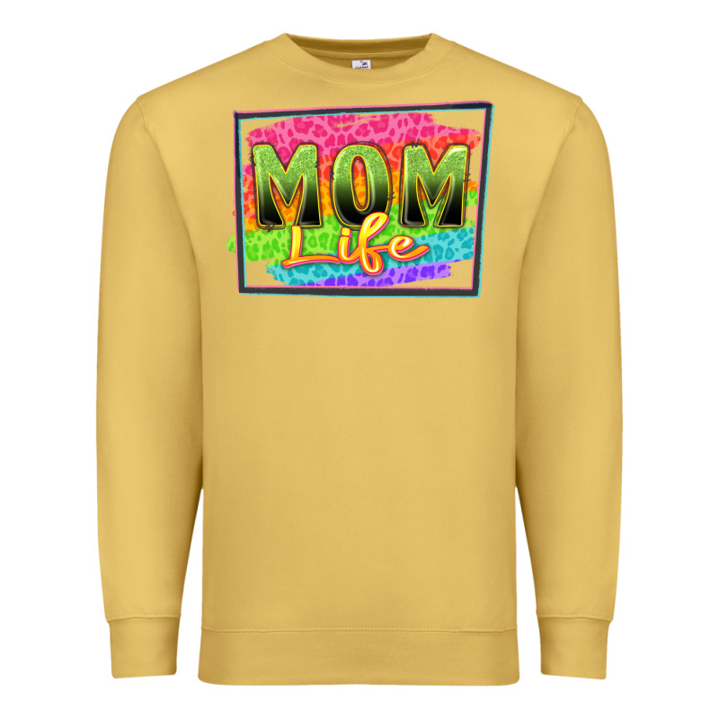 Mom Life Premium Sweatshirt by Zillion Design Studio | Teevron