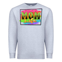 Heather Grey mom life Premium Sweatshirt - Zillion Design Studio