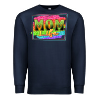 Navy mom life Premium Sweatshirt - Zillion Design Studio