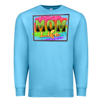 Ocean Blue mom life Premium Sweatshirt - Zillion Design Studio