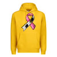 Lemon breast cancer sport ribbons Premium Hoodie - AdoDesignShop