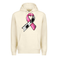 Breast Cancer Sport Ribbons Premium Hoodie | Teevron