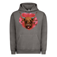 Pigment Tornado highland cow valentines Urban Hoodie - JahusDesignShop