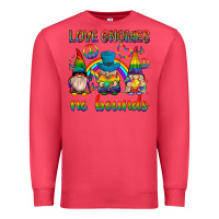 Cardinal pride gnomies Premium Sweatshirt - texasbilliewilder