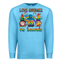 Ocean Blue pride gnomies Premium Sweatshirt - texasbilliewilder