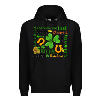 Black st patrick s day Premium Hoodie - Artiststas