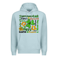 Blue Mist st patrick s day Premium Hoodie - Artiststas