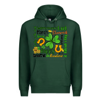 Sports Green st patrick s day Premium Hoodie - Artiststas