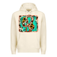 Tofu leo turquoise cowhide Premium Hoodie - RanaPortraitStore