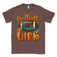 Chestnut football kinda girl Classic Tee - BundleAndBundleShop