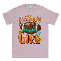 Lilac football kinda girl Classic Tee - BundleAndBundleShop