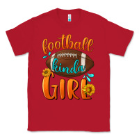 Red football kinda girl Classic Tee - BundleAndBundleShop