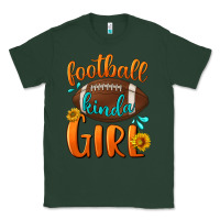 Sports Green football kinda girl Classic Tee - BundleAndBundleShop