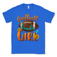 True Royal football kinda girl Classic Tee - BundleAndBundleShop