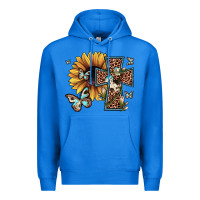 True Royal leopard cross sunflower butterfly Premium Hoodie - JahusDesignShop