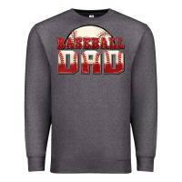 Charcoal Heather baseball dad Premium Sweatshirt - Zillion Design Studio