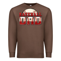 Chestnut baseball dad Premium Sweatshirt - Zillion Design Studio