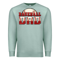 Seafoam baseball dad Premium Sweatshirt - Zillion Design Studio