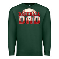 Sports Green baseball dad Premium Sweatshirt - Zillion Design Studio