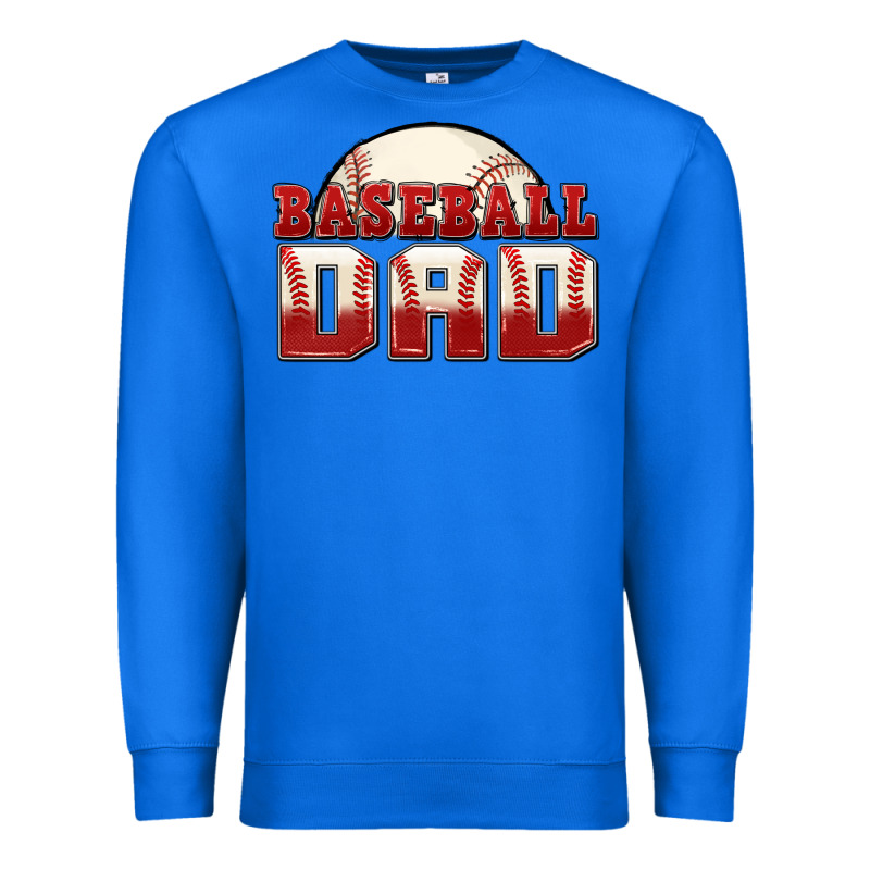 Baseball Dad Premium Sweatshirt by Zillion Design Studio | Teevron