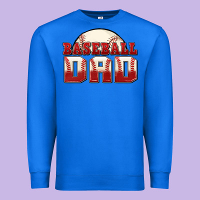 Premium Sweatshirt baseball dad