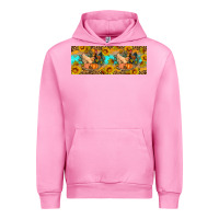 Fuchsia Pink Fall coop animals pumpkin 11 oz mug Urban Hoodie - Artiststas