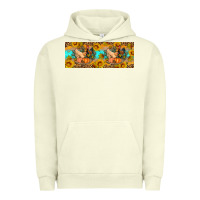 Pigment Pistachio Fall coop animals pumpkin 11 oz mug Urban Hoodie - Artiststas