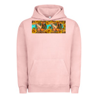 Pigment Salmon Fall coop animals pumpkin 11 oz mug Urban Hoodie - Artiststas