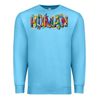 Ocean Blue pride human Premium Sweatshirt - texasbilliewilder