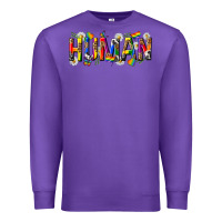 Purple pride human Premium Sweatshirt - texasbilliewilder