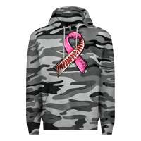 Slate Camo breast cancer sport ribbons Premium Hoodie - AdoDesignShop