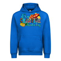 Cobalt its a crawfish kinda day Urban Hoodie - AdoDesignShop
