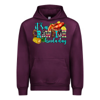 Mauve Wine its a crawfish kinda day Urban Hoodie - AdoDesignShop