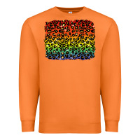 Carrot pride leopard background lgbt Premium Sweatshirt - texasbilliewilder