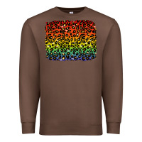 Chestnut pride leopard background lgbt Premium Sweatshirt - texasbilliewilder