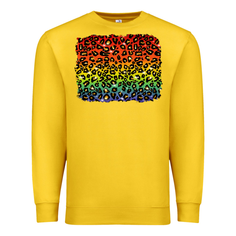 Pride Leopard Background Lgbt Premium Sweatshirt by texasbilliewilder | Teevron